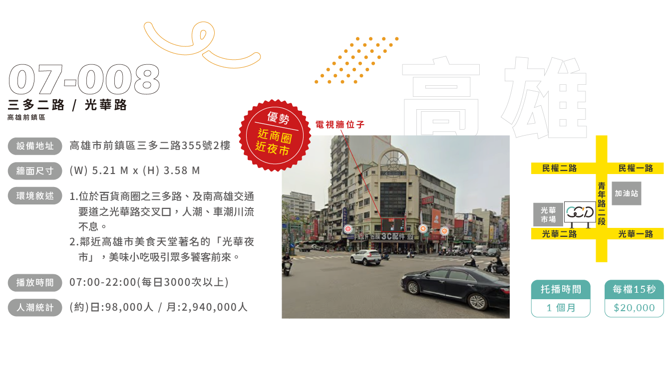 115.0417_CCDto LED電視牆_網頁_07-008 希希丁品牌顧問-戶外電視牆廣告-LED電視牆託播-LED路口電視牆-廣告看板上架-戶外廣告媒體-數位看板託播-路口電視牆廣告-南台灣廣告聯播-品牌曝光行銷-希希丁品牌顧問