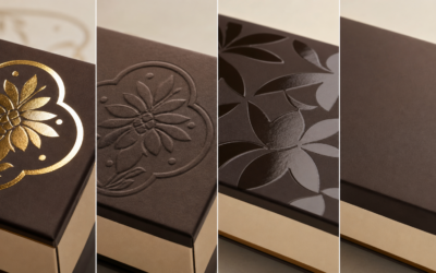 printing-finishes-giftbox 中秋禮盒印刷工藝示意圖:燙金、打凸、局部上光、霧膜